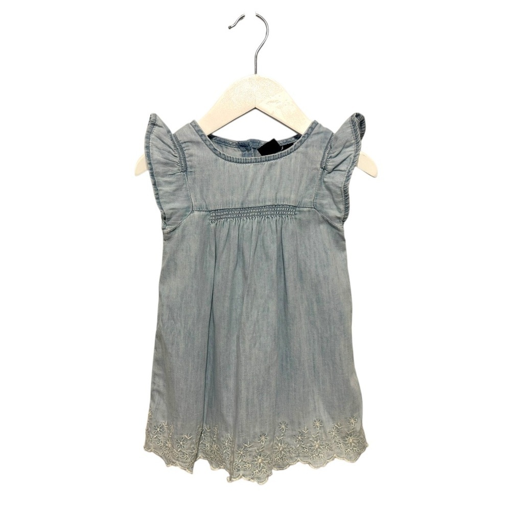 ⭐️ 5/$30 Gap Kids Embroidered Floral Dress size 12-18 Months